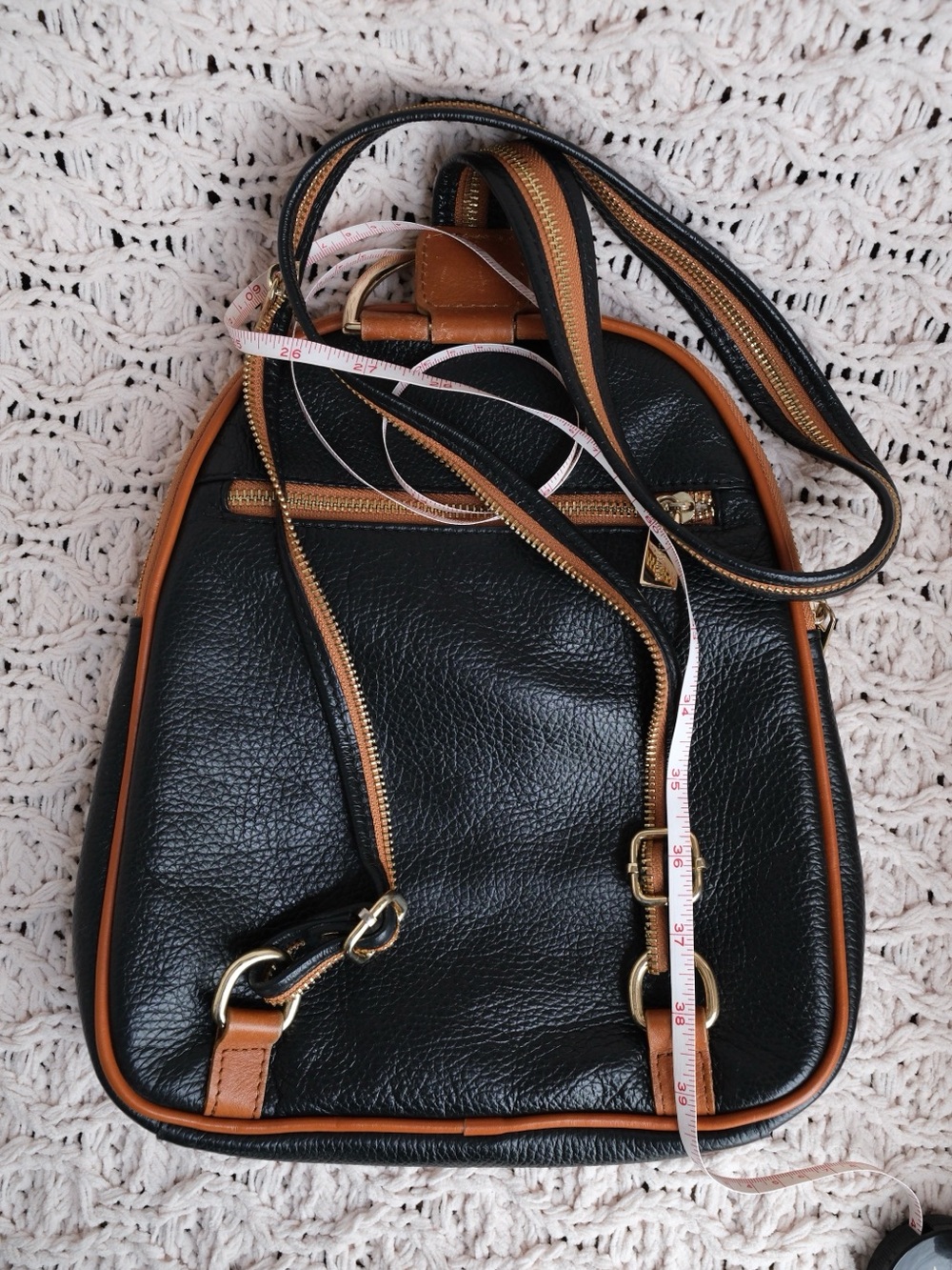 VALENTINA Convertible Sling Backpack Purse - Picture 13 of 17